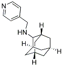 N-(PYRIDIN-4-YLMETHYL)ADAMANTAN-2-AMINE 结构式