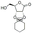 2,3-CYCLOHEXYLIDENE-D-RIBONIC ACID GAMMA-LACTONE 结构式