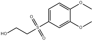 3,4-DIMETHOXYPHENYLSULFONYLETHANOL 结构式