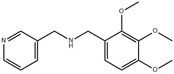 1-(吡啶-3-基)-N-(2,3,4-三甲氧基苄基)甲胺 结构式