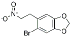 1-(6-Bromo-3,4-methylenedioxyphenyl)-2-nitroethane 结构式