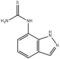 N-(1H-INDAZOL-7-YL)THIOUREA 结构式