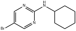 5-BROMO-2-CYCLOHEXYLAMINOPYRIMIDINE 结构式