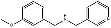 (3-METHOXY-BENZYL)-PYRIDIN-3-YLMETHYL-AMINE 结构式