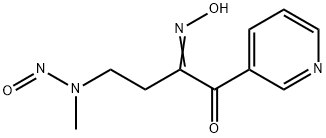 2-HYDROXYIMINO-4-METHYLNITROSAMINO-1-(3-PYRIDYL)-1-BUTANONE 结构式