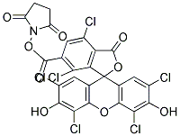 6-Carboxy-2'',4,4'',5'',7,7''-hexachlorofluorescein,succinimidylester