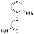 2-[(2-AMINOPHENYL)THIO]ACETAMIDE 结构式