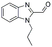 1-PROPYL-1H-BENZOIMIDAZOLE-2-CARBALDEHYDE 结构式