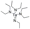 TRIS(DIETHYLAMINO)(ETHYLIMINO)TANTALUM 结构式