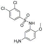 N-(5-AMINO-2-METHOXY-PHENYL)-3,4-DICHLORO-BENZENESULFONAMIDE 结构式