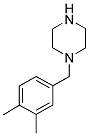 1-(3,4-DIMETHYLBENZYL)PIPERAZINE 结构式