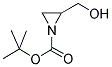 2-Hydroxymethyl-aziridine-1-carboxylic acid tert-butyl ester 结构式