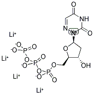 6-AZA-2'-DEOXYURIDINE-5'-TRIPHOSPHATE LITHIUM SALT 结构式