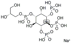 L-ALPHA-D-MYO-PHOSPHATIDYLINOSITOL-3,4,5-TRIIPHOSPHATE, SODIUM SALT 结构式