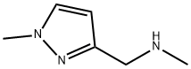 甲基 - (1 - 甲基-1H-吡唑-3 - 基甲基) - 胺 结构式