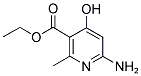 6-AMINO-4-HYDROXY-2-METHYL-NICOTINIC ACID ETHYL ESTER 结构式