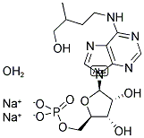 (+/-)-Dihydrozeatin riboside 5'-monophosphate disodium salt monohydrate 结构式
