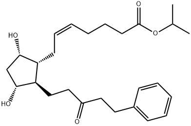 15-酮拉坦前列素 结构式