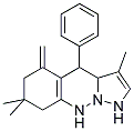 3,7,7-TRIMETHYL-5-METHYLENE-4-PHENYL-4,5,6,7,8,9-HEXAHYDRO-3AH-10LAMBDA5-PYRAZOLO[1,5-B]CINNOLINE 结构式