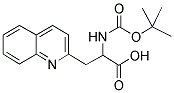 BOC-3-(2-QUINOLYL)-DL-ALA-OH 结构式