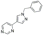 4-(1-Benzyl-1H-pyrazol-4-yl)pyrimidine 结构式