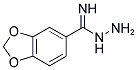 1,3-BENZODIOXOLE-5-CARBOXIMIDIC ACID, HYDRAZIDE 结构式