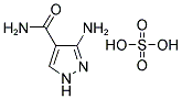 5-氨基-1H-吡唑-4-甲酰胺硫酸盐 结构式
