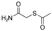 2-(Acetylthio)acetamide 结构式