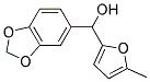 5-METHYL-2-FURYL-[3,4-(METHYLENEDIOXY)PHENYL]METHANOL 结构式