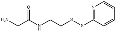 S-(2-GLYCYLAMIDOETHYL)DITHIO-2-PYRIDINE 结构式