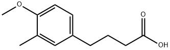 4-(4-METHOXY-3-METHYL-PHENYL)-BUTYRIC ACID 结构式