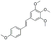 3,4,4',5-TETRAMETHOXYSTILBENE 结构式