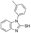 1-M-TOLYL-1H-BENZOIMIDAZOLE-2-THIOL 结构式