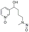 4-(METHYLNITROSAMINO)-1-(3-PYRIDYL-N-OXIDE)-1-BUTANOL 结构式