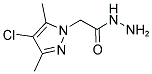 (4-CHLORO-3,5-DIMETHYL-PYRAZOL-1-YL)-ACETIC ACID HYDRAZIDE 结构式