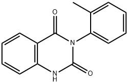 3-(2-METHYLPHENYL)-1,3-DIHYDROQUINAZOLINE-2,4-DIONE 结构式