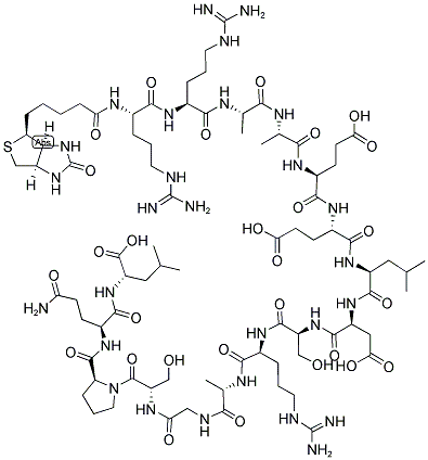 GSK-3 SUBSTRATE, BIOTINYLATED 结构式