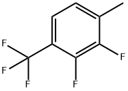 2,3-DIFLUORO-4-METHYLBENZOTRIFLUORIDE 结构式