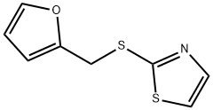 2-((呋喃-2-基甲基)硫代)噻唑 结构式