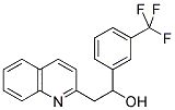 2-QUINOLIN-2-YL-1-(3-TRIFLUOROMETHYLPHENYL)ETHANOL 结构式