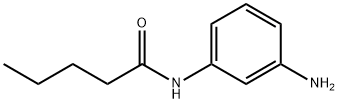 N-(3-氨基苯基)戊酰胺 结构式
