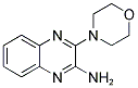 3-MORPHOLIN-4-YLQUINOXALIN-2-AMINE 结构式