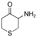 3-AMINO-TETRAHYDRO-THIOPYRAN-4-ONE 结构式