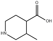 3-METHYLPIPERIDINE-4-CARBOXYLIC ACID 结构式