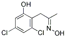 (4,6-DICHLORO-2-HYDROXYPHENYL)ACETONE OXIME 结构式