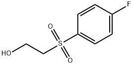 2-((4-氟苯基)磺酰基)乙醇 结构式