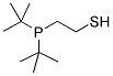 2-(DI-TERT-BUTYLPHOSPHINO)ETHANETHIOL 结构式