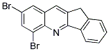 6,8-DIBROMO-11H-INDENO[1,2-B]QUINOLINE 结构式