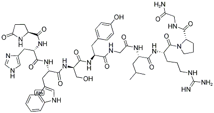 (D-SER4)-LHRH 结构式