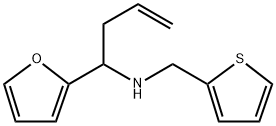 (1-FURAN-2-YL-BUT-3-ENYL)-THIOPHEN-2-YLMETHYL-AMINE 结构式